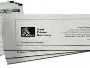 Kit Limpeza Zebra para Impressora ZXP Serie 7 -( COMPATIVEL ) 12 Cartões para Mecanismo de Impressão e Alimentador PN 10599-701 Compativel