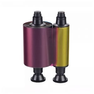 Ribbon color YMCKO para impressoras Evolis Dualys. 200 impressões PN R3011 Compatível